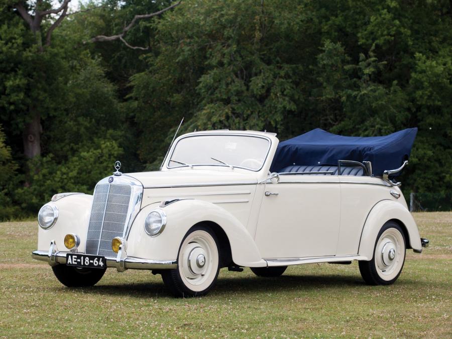  Mercedes-Benz 220 Cabriolet B 1951 года  (фото 1 из 18)
